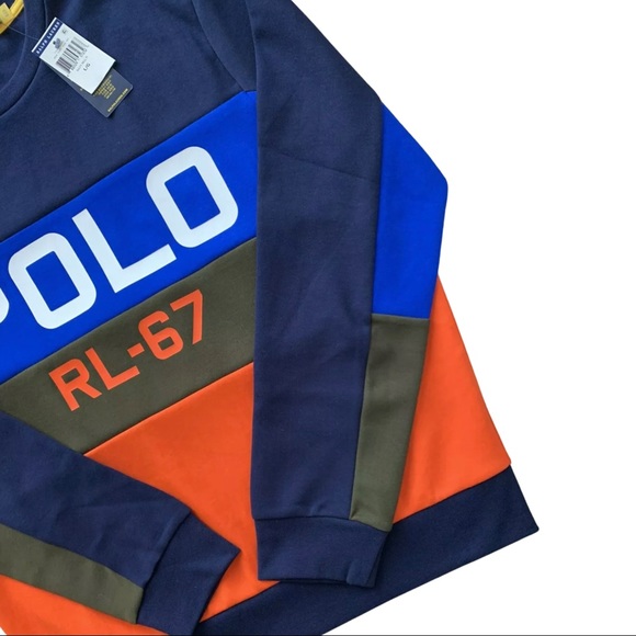 Polo Ralph Lauren Men's Colorblock Sweatshirt - Picture 5 of 6